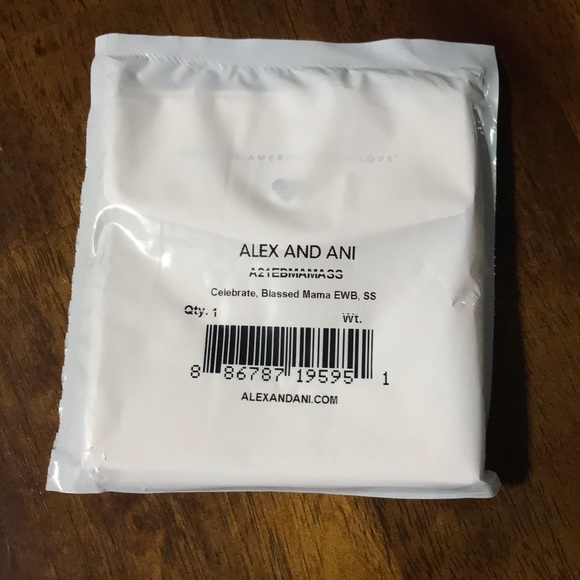 Alex and Ani Blessed Mama Charm Bangle - Picture 9 of 9